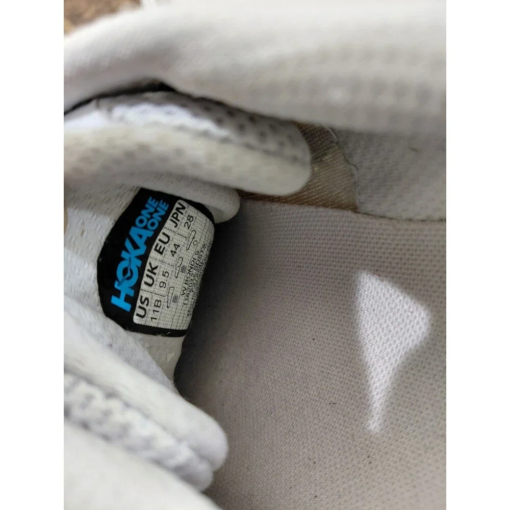 Size 11B - Hoka One One HOKA Bondi 9 Stardust Silver Womens Sneakers
